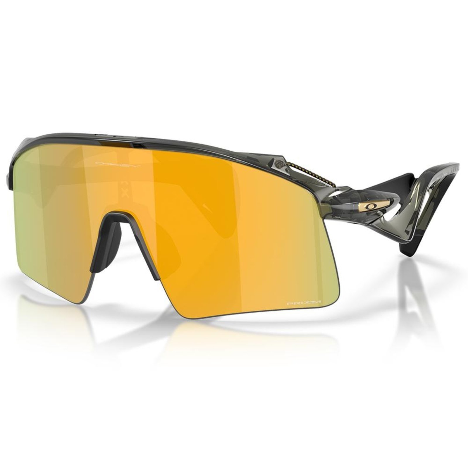 Vista 2 Óculos de Sol Oakley Stunt Wing Grey Smoke Prizm 24k grafite grey Oakley grafite grey