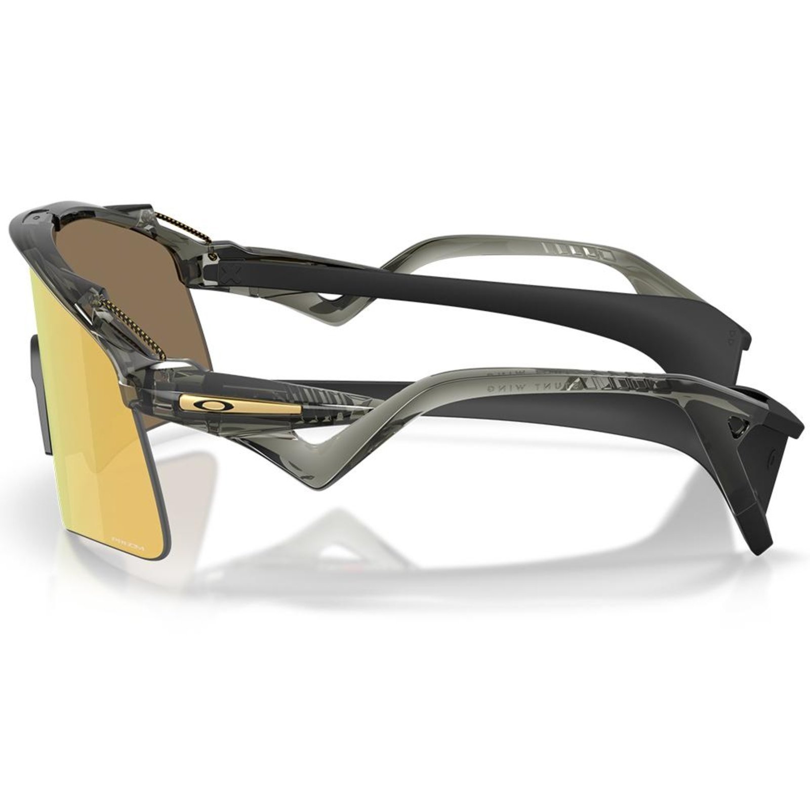 Vista 3 Óculos de Sol Oakley Stunt Wing Grey Smoke Prizm 24k grafite grey Oakley grafite grey