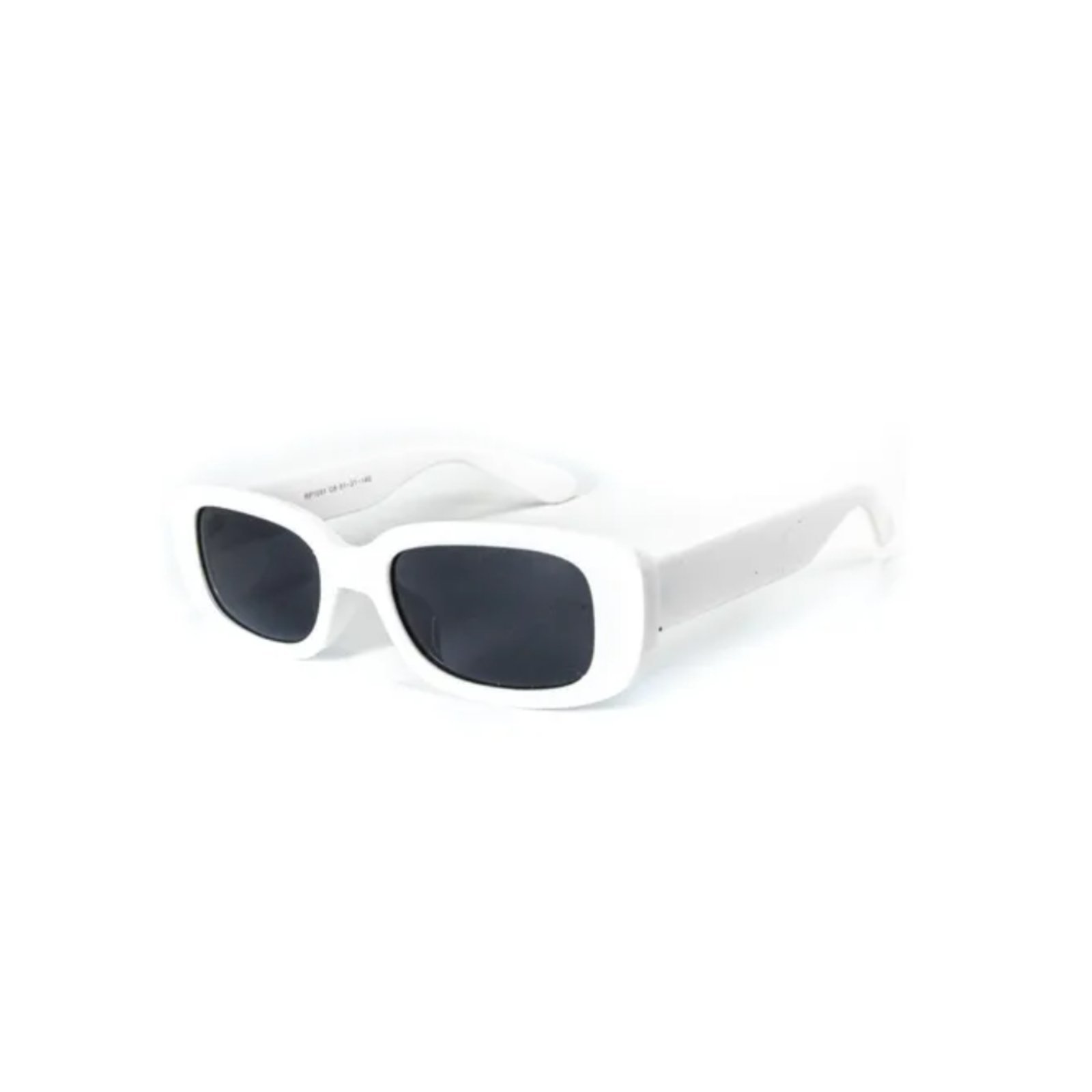 Óculos De Sol CHIC PARIS Retro Hype Vintage Retangular Branco
