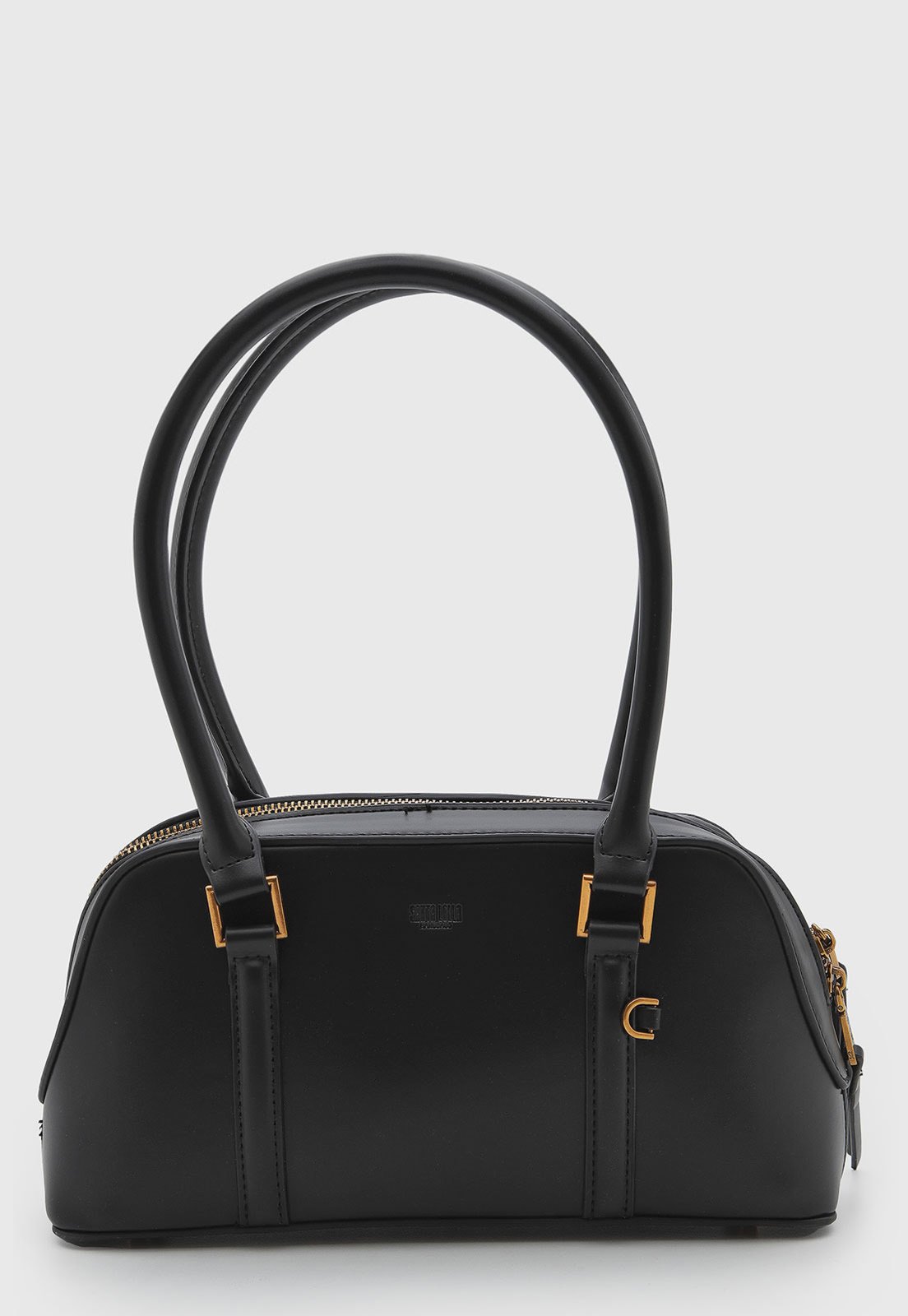 Bolsa Feminina Santa Lolla Média Estruturada Preta