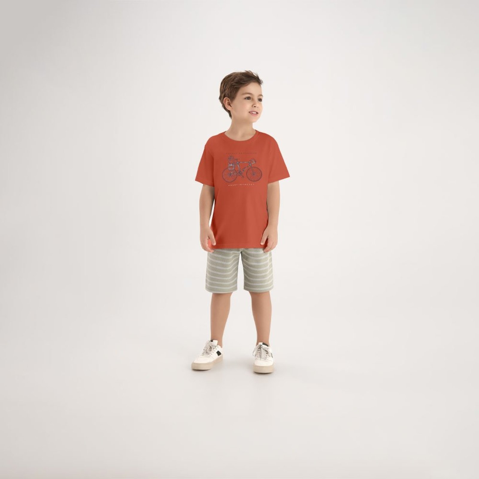 Infantil - Camiseta Vermelho Pulla Bulla Menino - 53854-1137