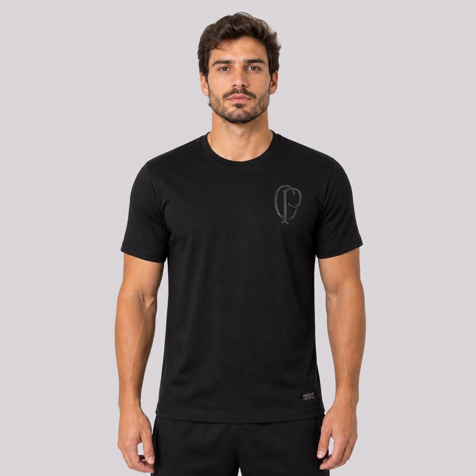 Camisa Corinthians Escudo All Black