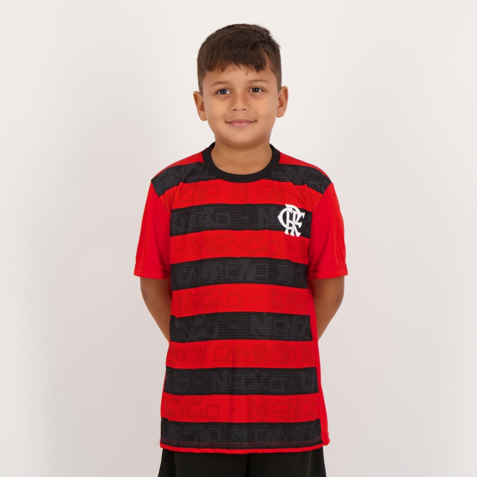 Camisa Flamengo Shout Vermelha e Preta