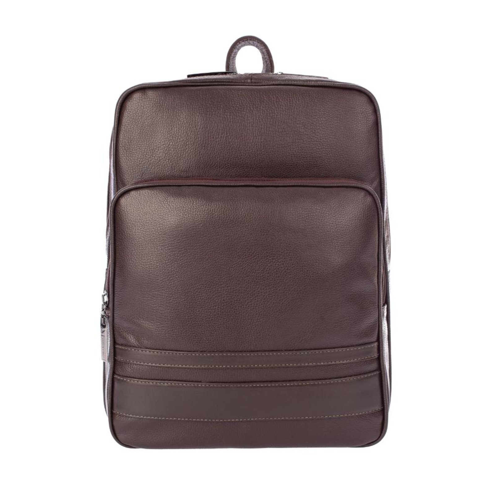 Mochila Masculina Slim Em Couro Ricardo