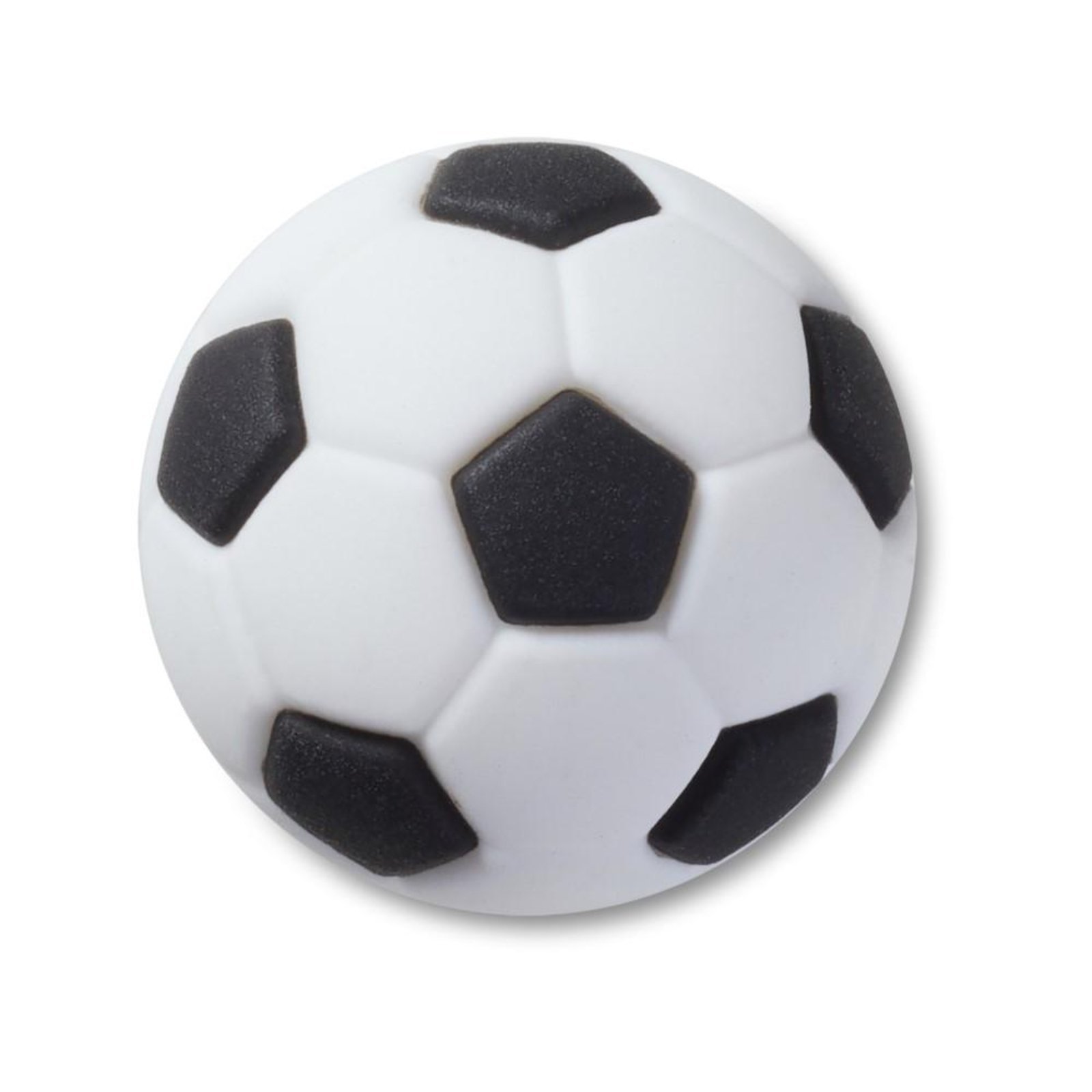 Vista 2 Infantil - Jibbitz™ Bola de Futebol Texturizado Crocs branco Crocs branco
