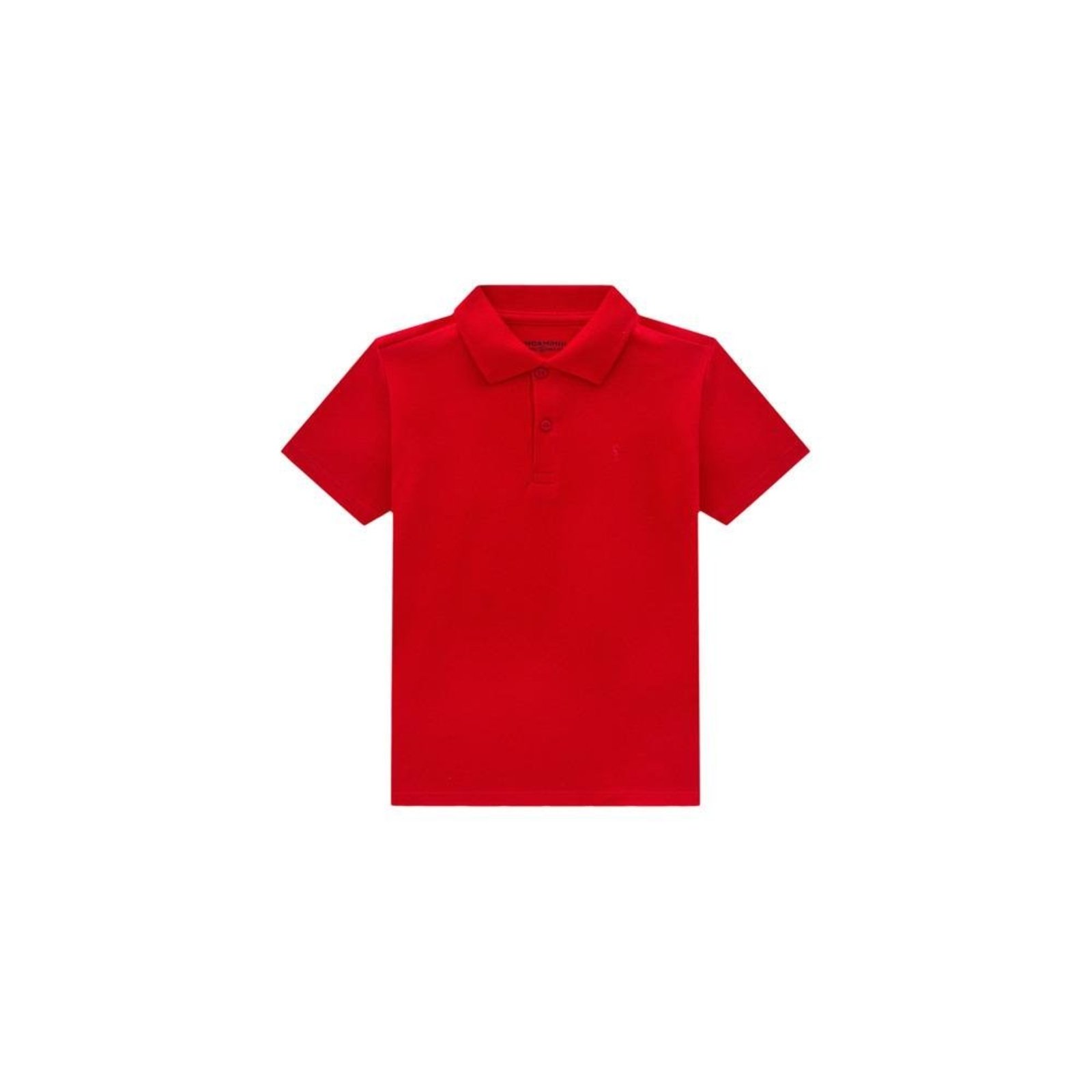 Infantil - Camisa Polo Clássica de Algodão Easy Onda Marinha Vermelho 1 Vermelho