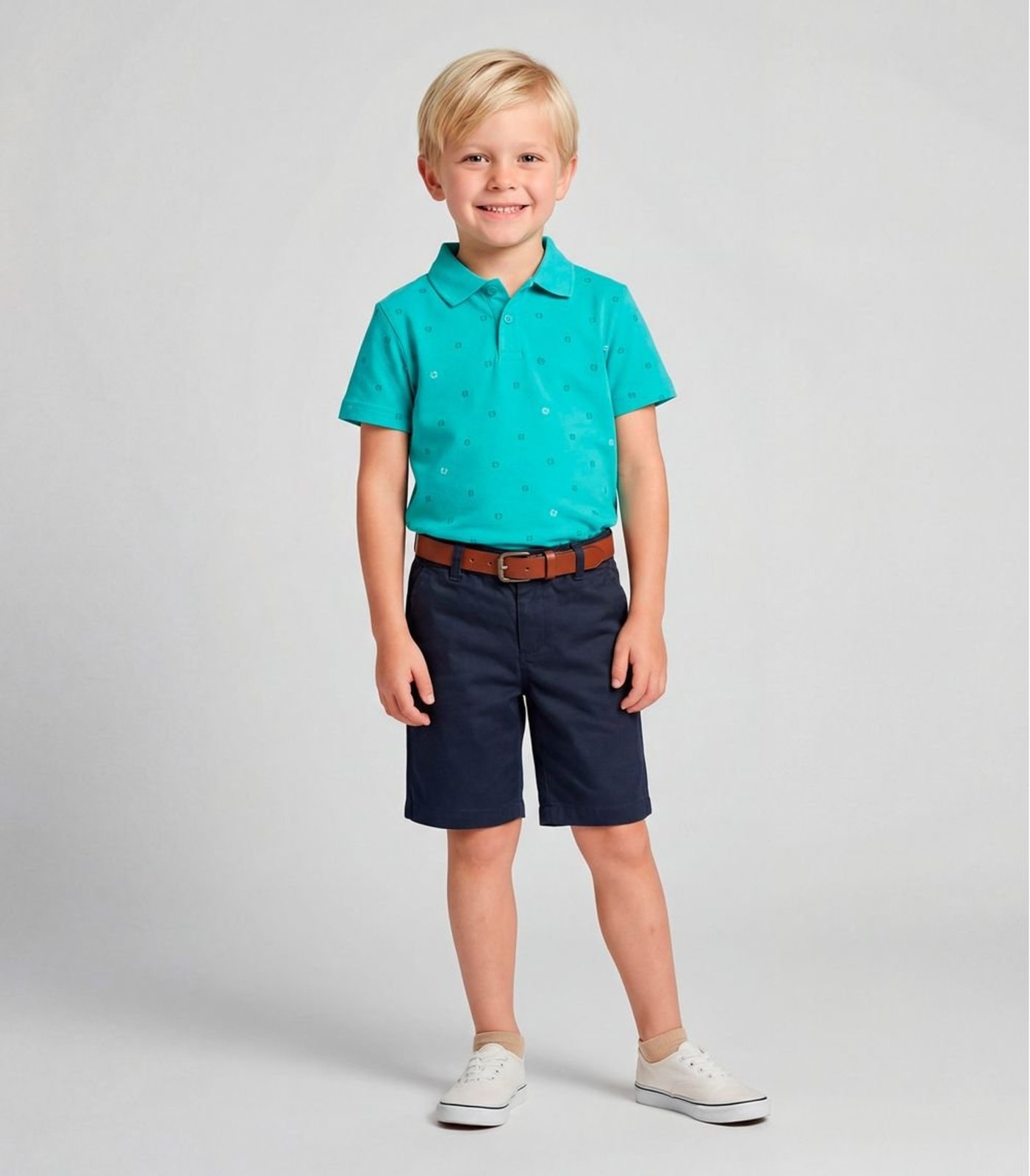 Infantil – Conjunto Polo Com Bermuda Trick Nick Verde