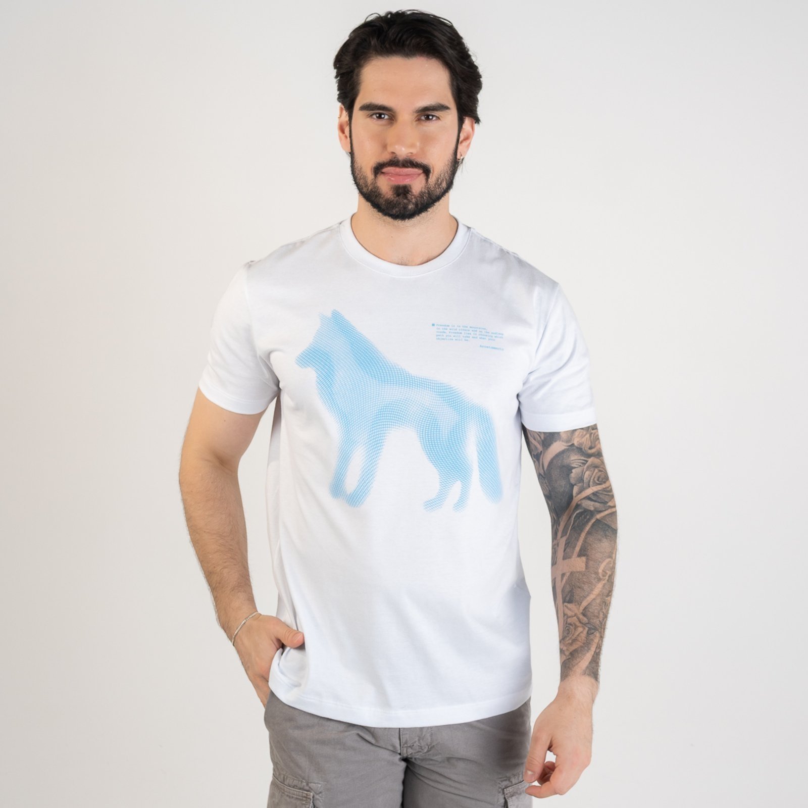 Camiseta Acostamento Freedom Branca