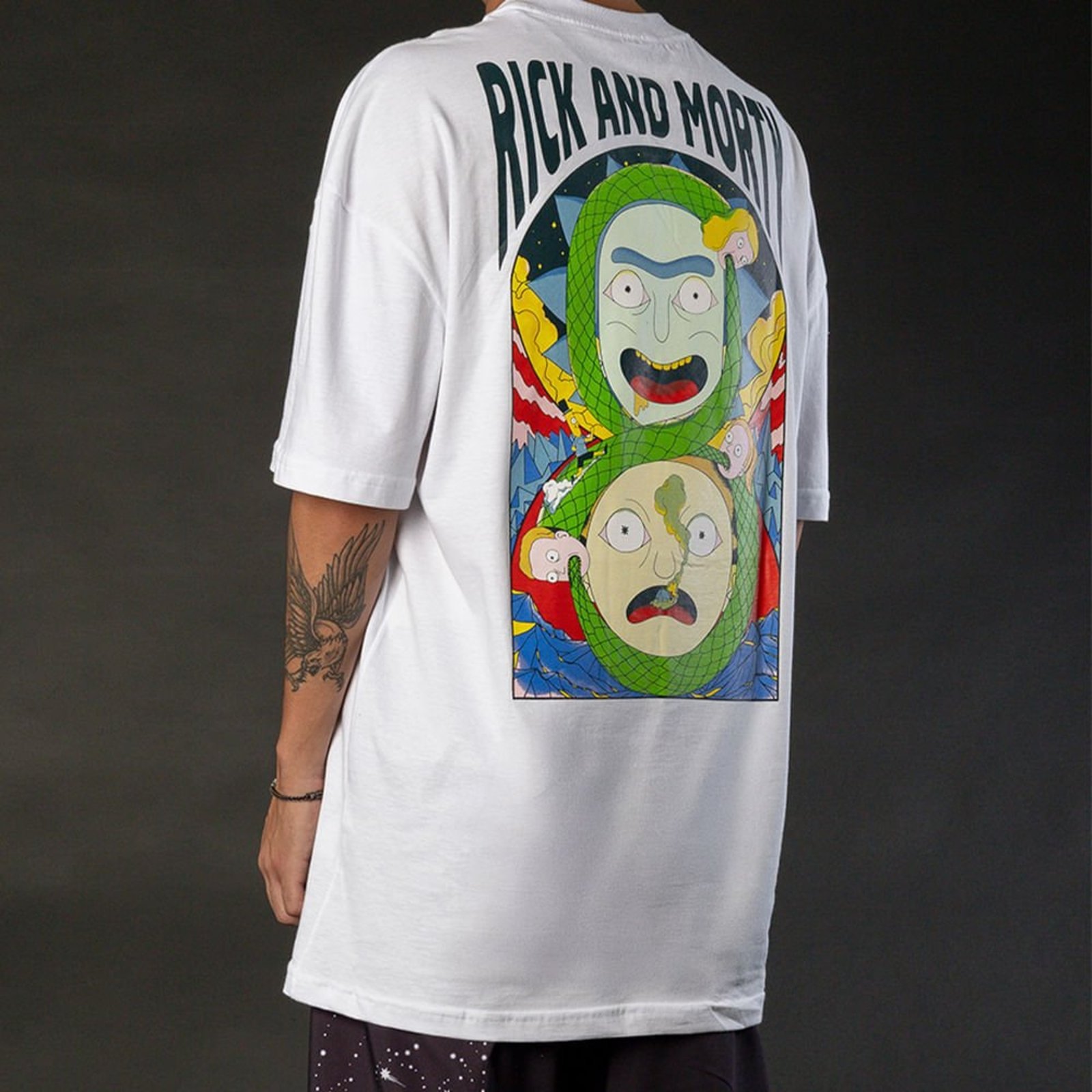 Camiseta Lost X Rick and Morty – Melting