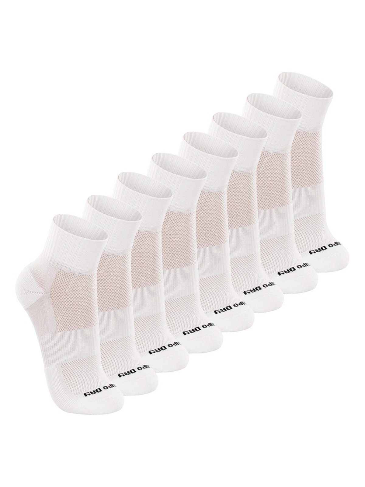 Kit com 8 Pares de Meias Esportiva Cano Médio Lupo 3360-002