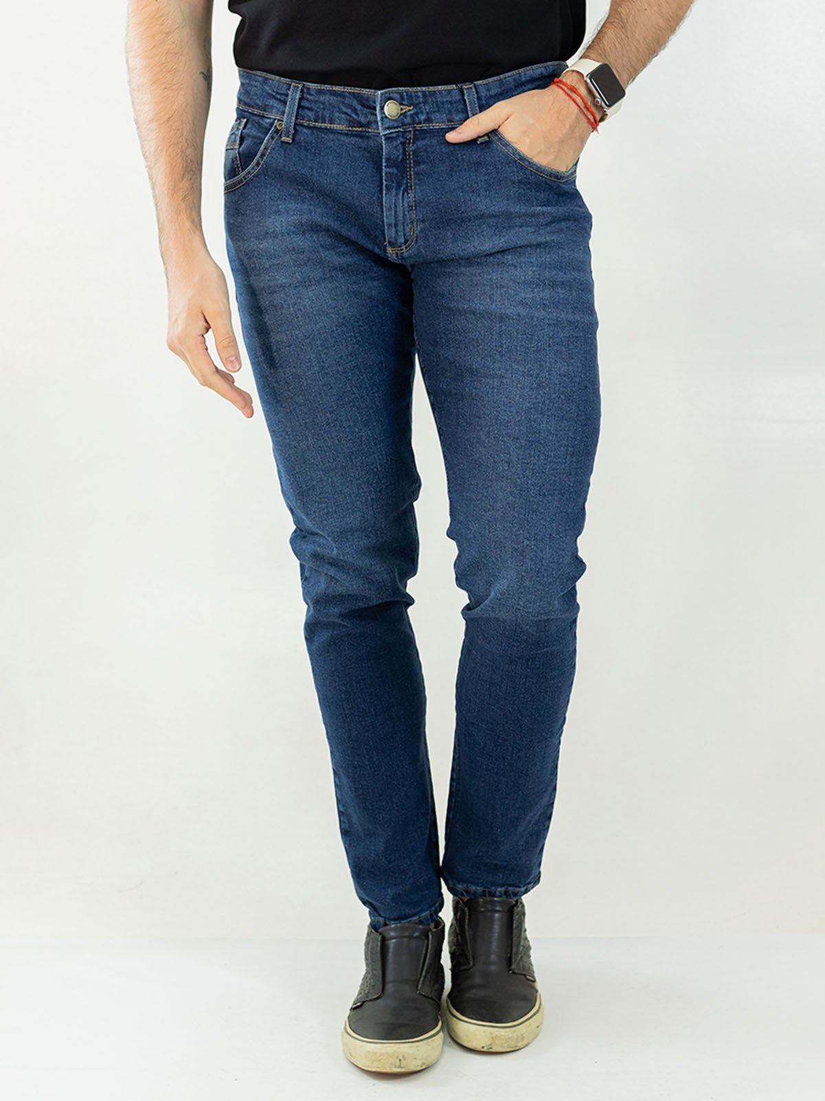 Calça Masculina Skinny Jeans Tradicional Elastano Anticorpus