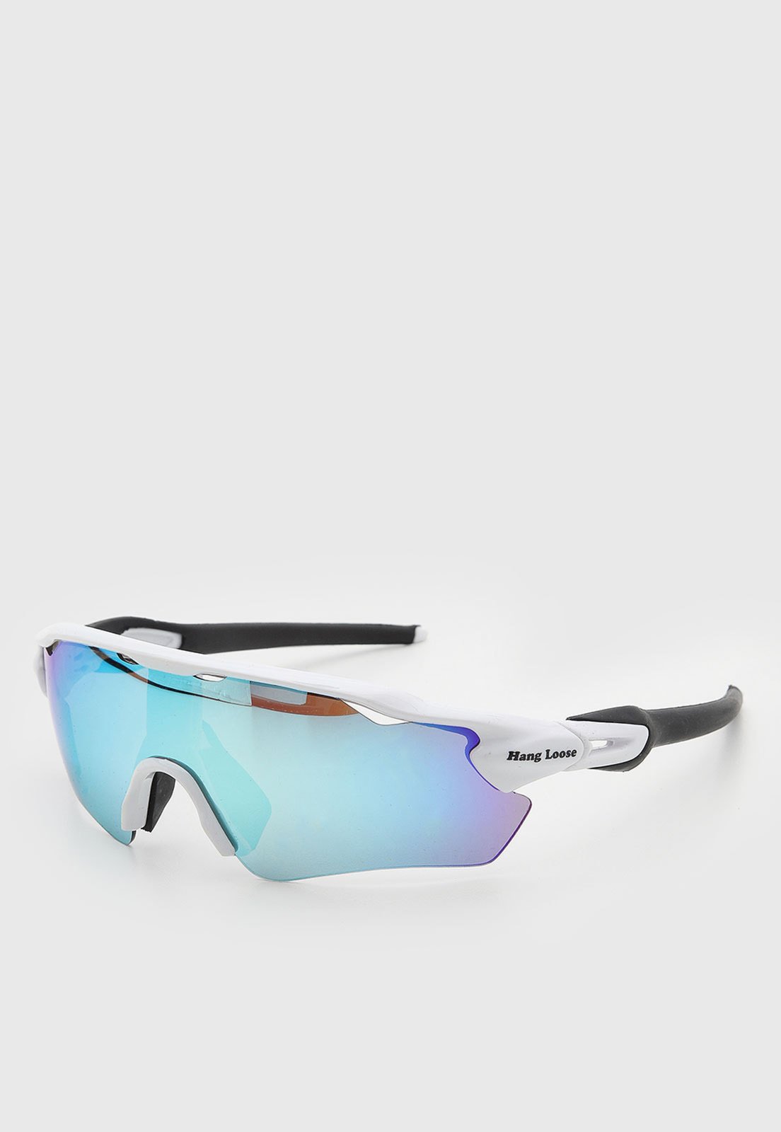 Óculos de Sol Hang Loose Shield Running Bike Branco