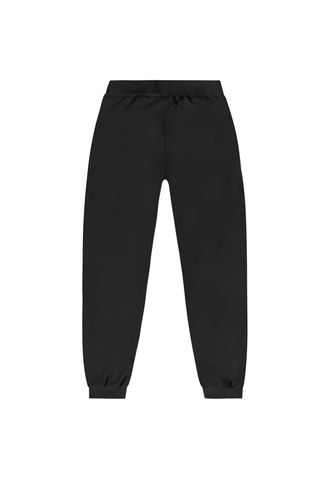 Vista 3 Infantil - Calça Básica Juvenil em Moletom Gloss marrom Gloss marrom
