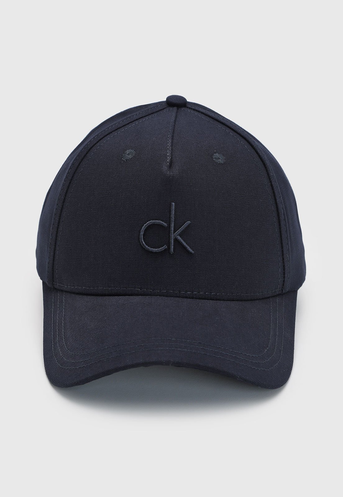 Boné Masculino Calvin Klein Logo Bordado Azul Marinho
