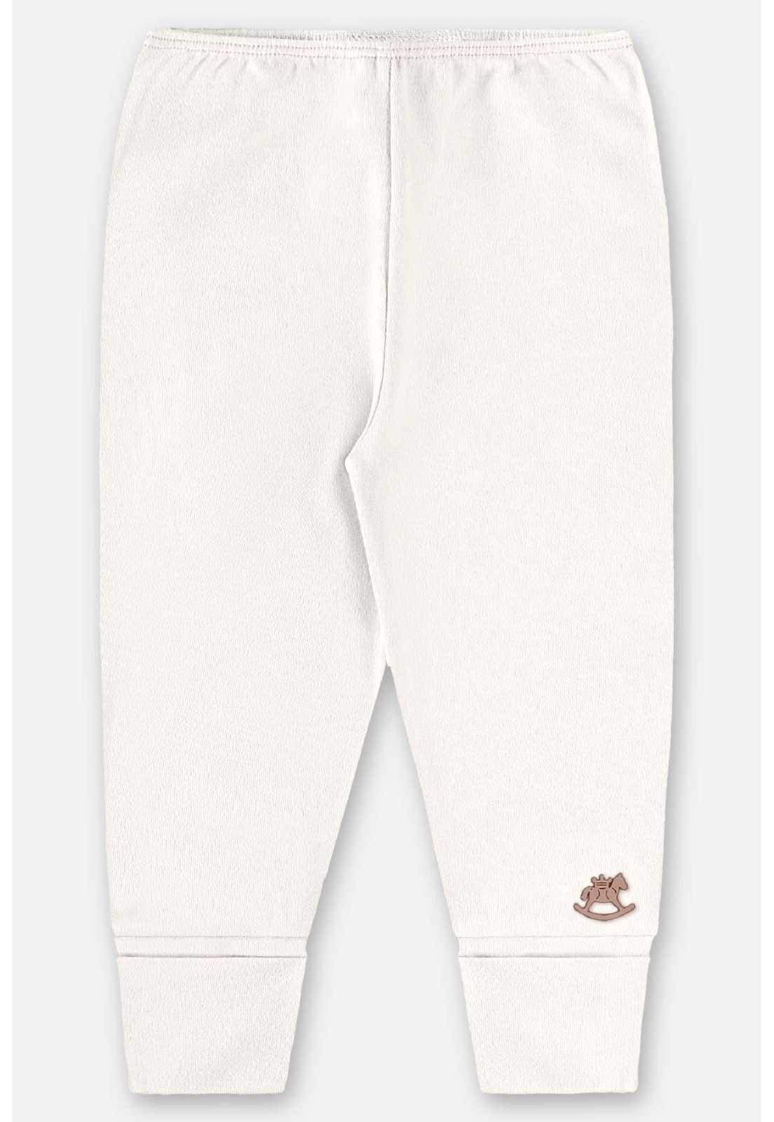 Infantil - Calça Unissex para em Suedine Up Baby Bege