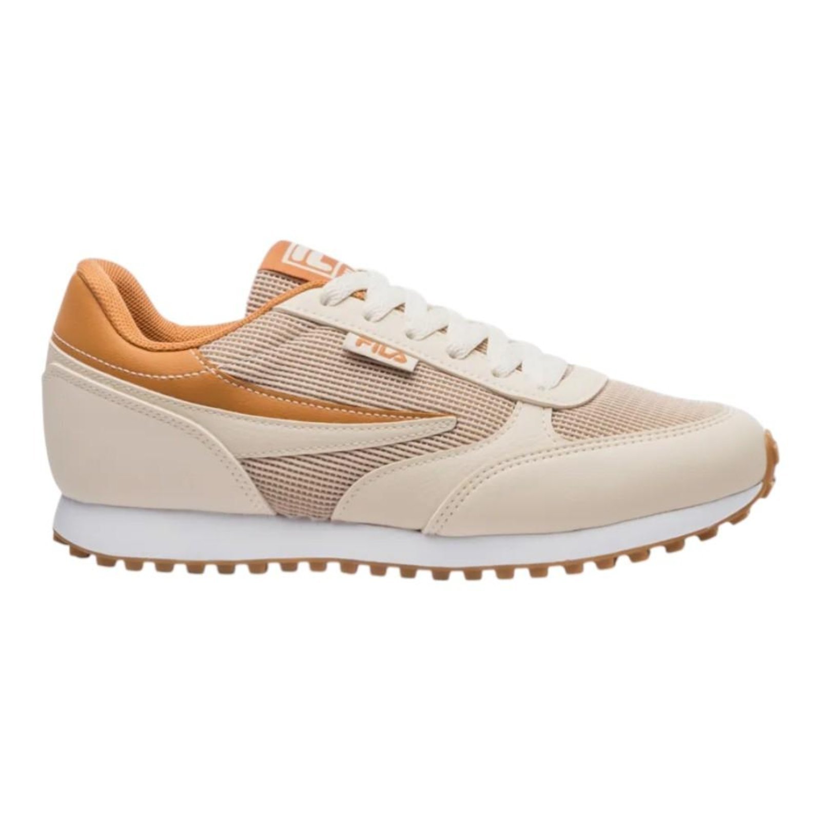 Tênis Fila Renno Classic Feminino Bege Bege