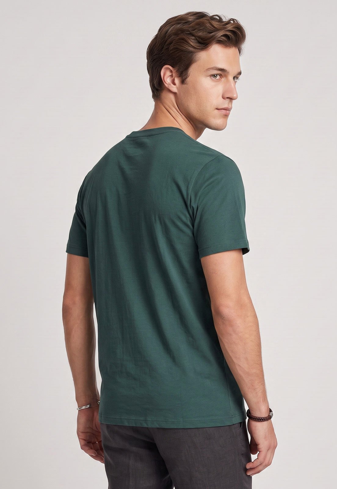 Camiseta Masculina Quiksilver Clicker Verde