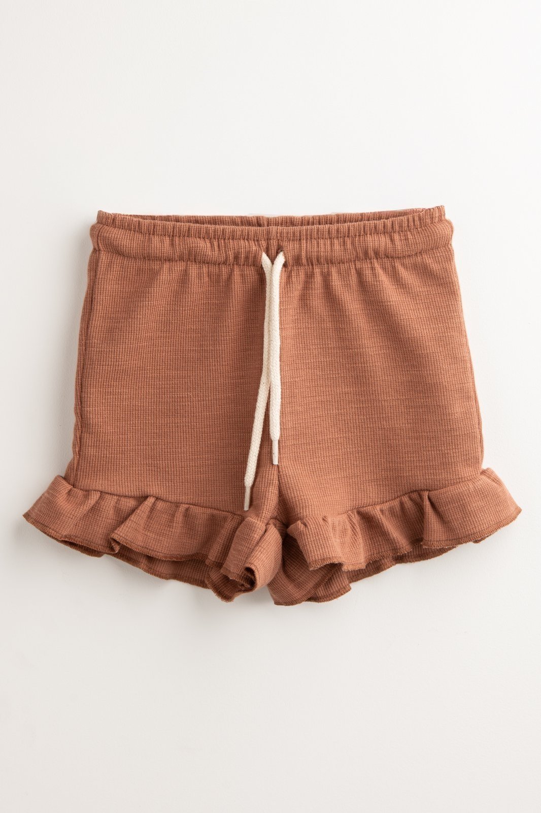 Infantil - Short Feminino Fru Fru Cós Regulável Mocha Zebra&Friends