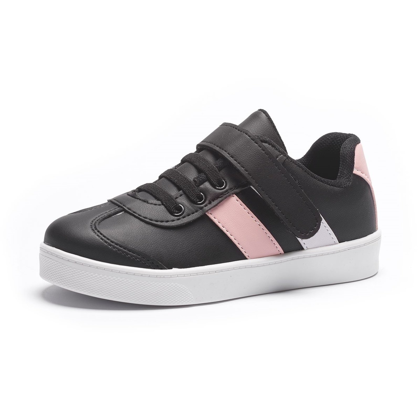 Infantil - Tênis Tininha Juvenil Menina Casual Preto