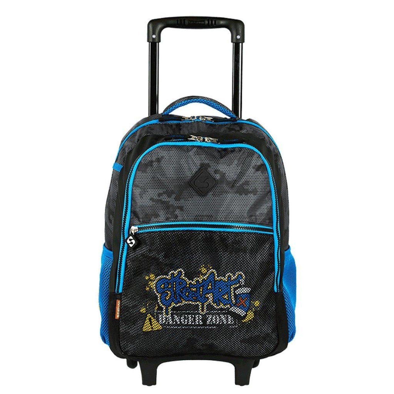 Infantil - Mochila Sestini Com Rodinha Grande X Grafitti Colorido