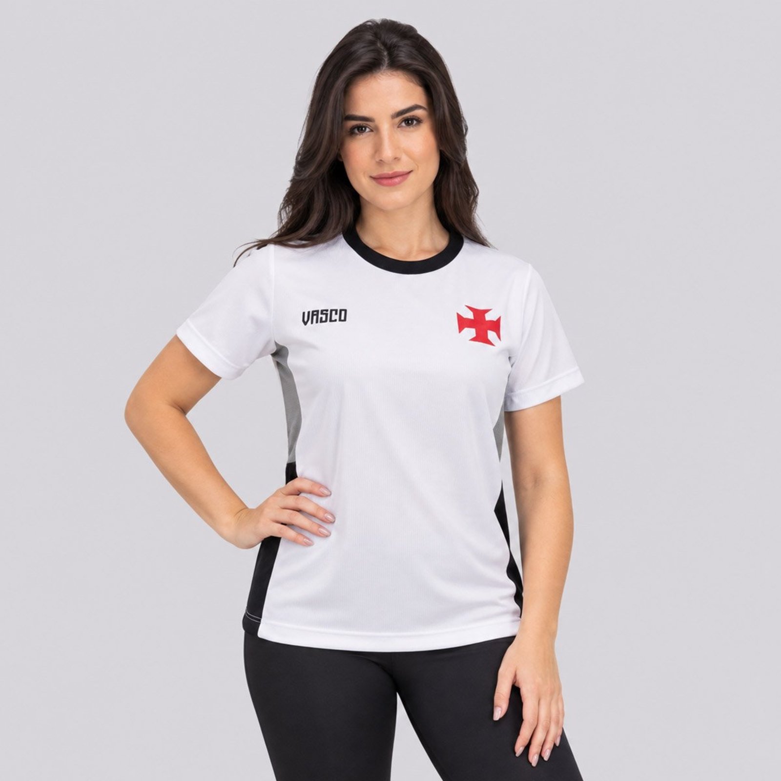 Camisa Vasco Sagaz Feminina Branca