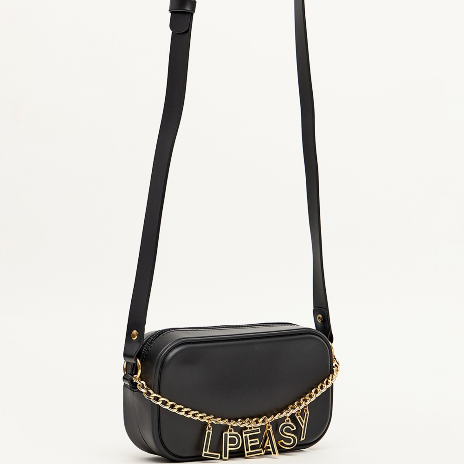 Bolsa Crossbody Easy Lança Perfume Ve25 Preto Feminino