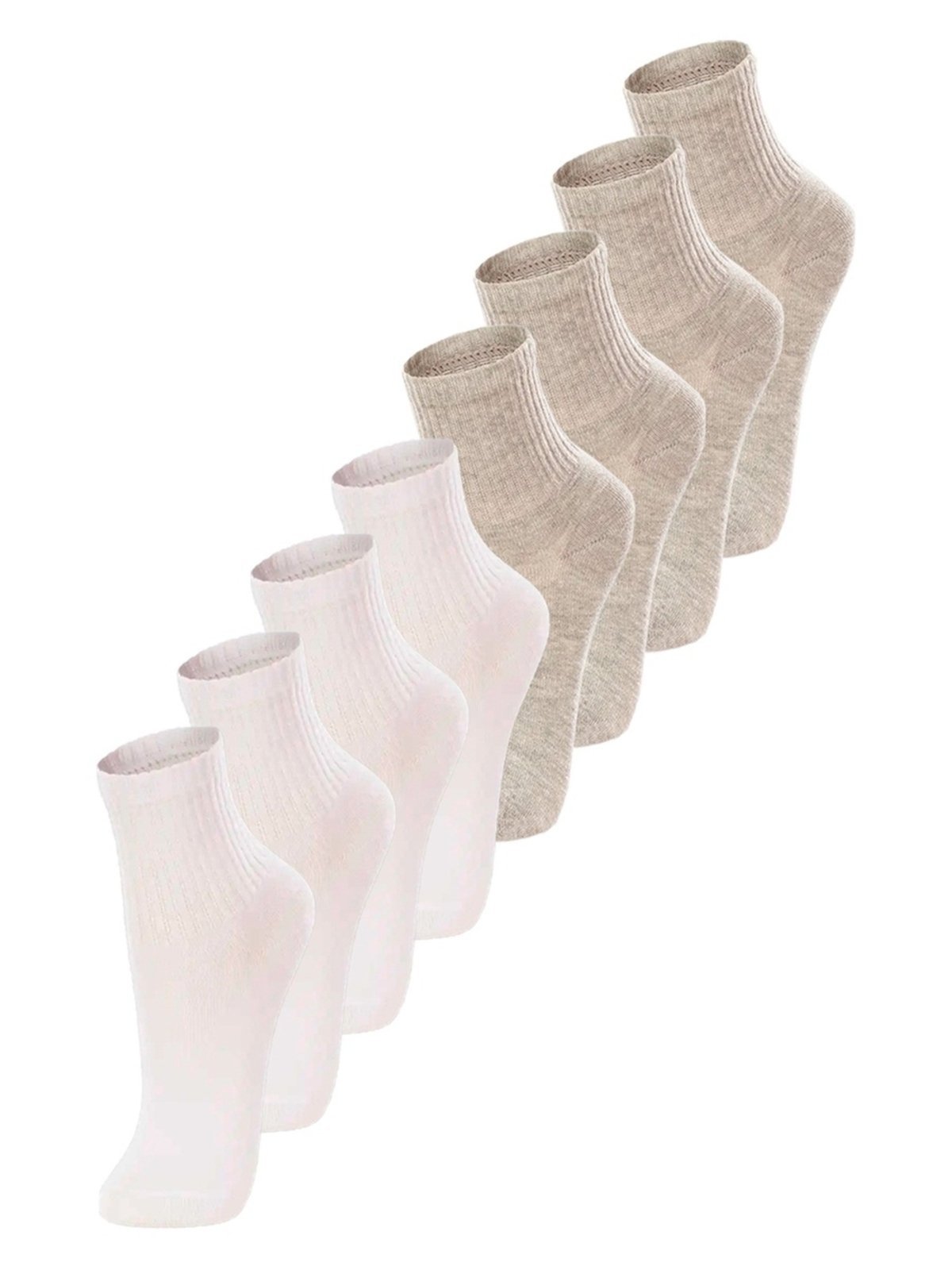 Kit com 8 Pares de Meias Infanti Cano Médio Lupo 2727-088
