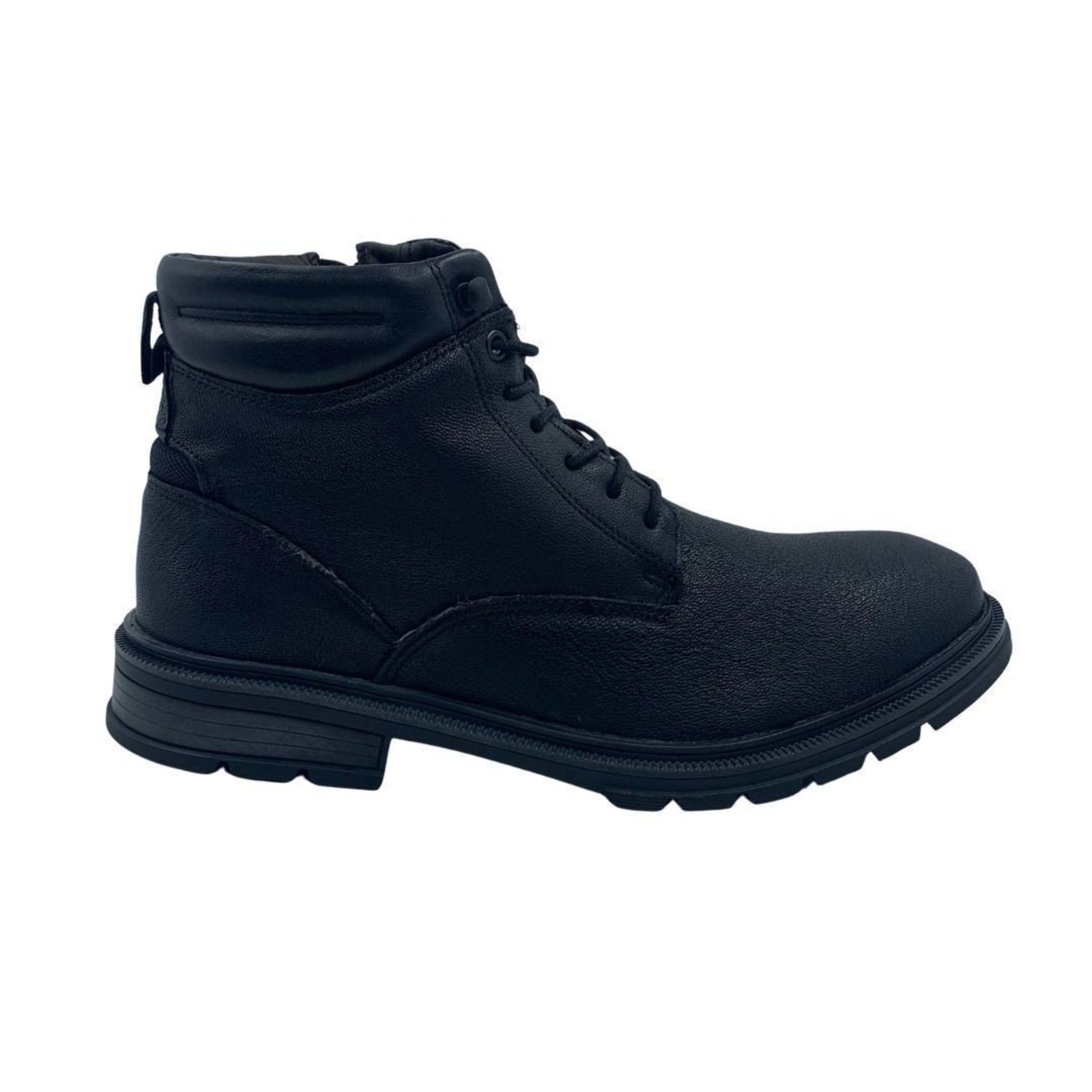 Bota Ferracini Columbia 8640 Couro Preta Zíper - Preto - Ferracini