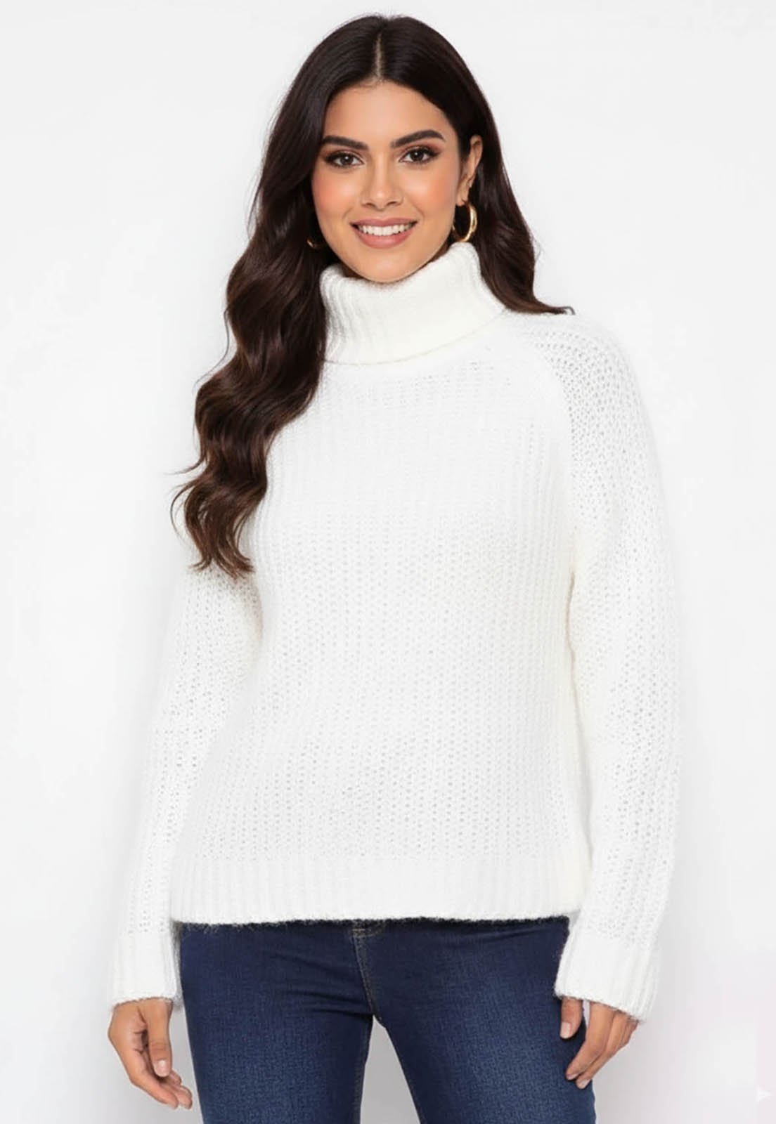 TRICOT GOLA ALTA RAGLAN DIFERENCIADO ZOOMP
