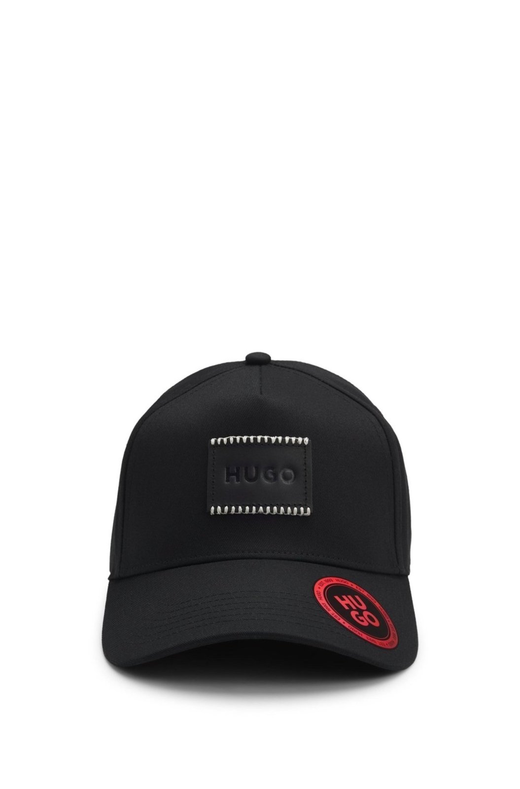 Boné De Algodão Com Emblema De Logo