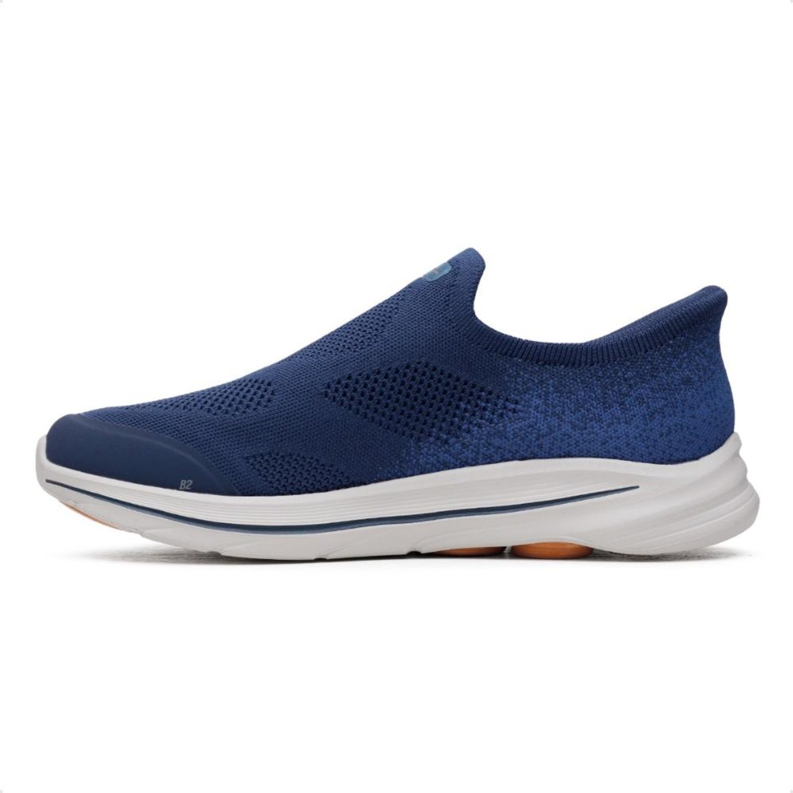 Vista 3 Tênis Skechers Go Walk 8 Masculino preto Skechers preto
