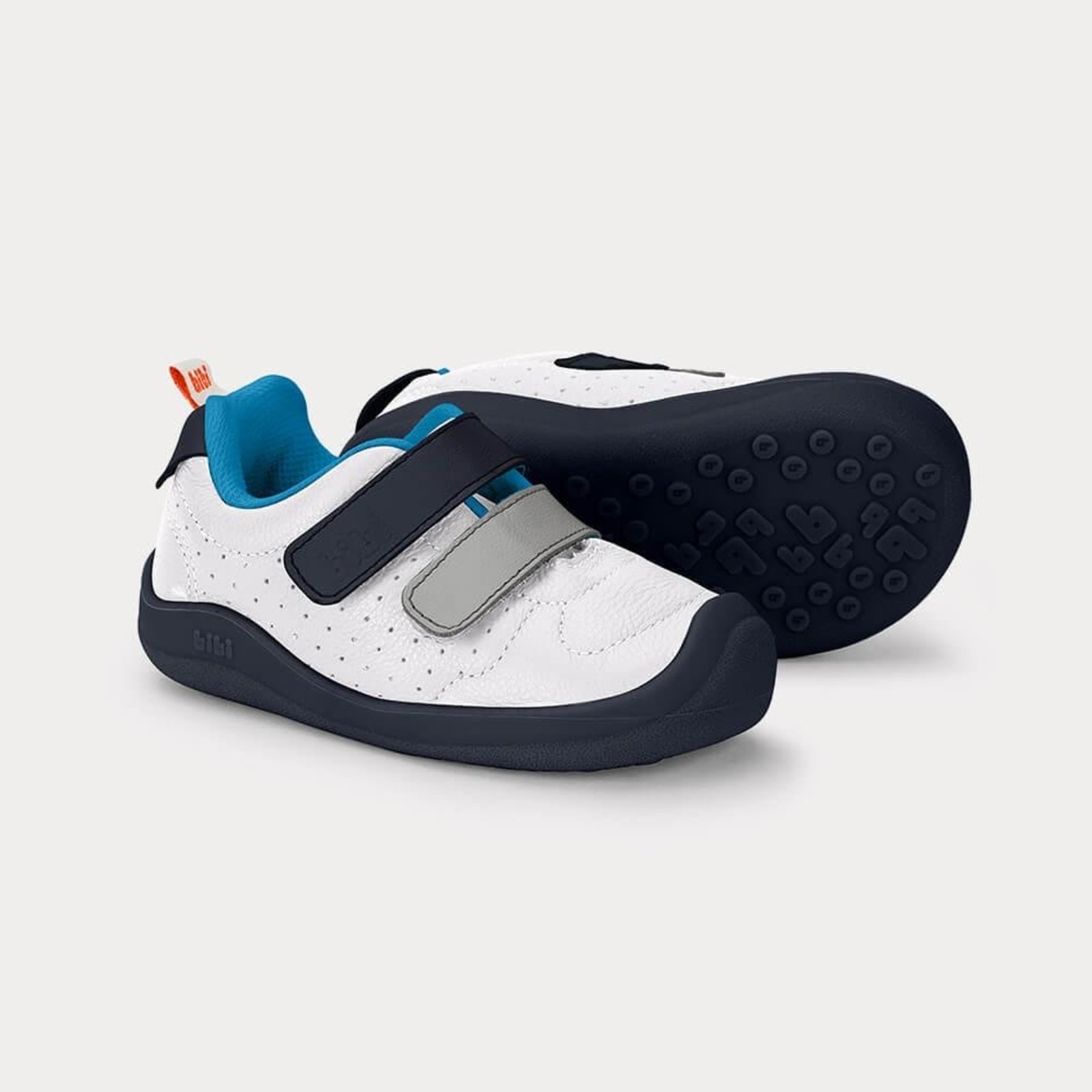 Infantil - Tênis Bibi Fisioflex 5.0 Branco com Azul 1265135 25