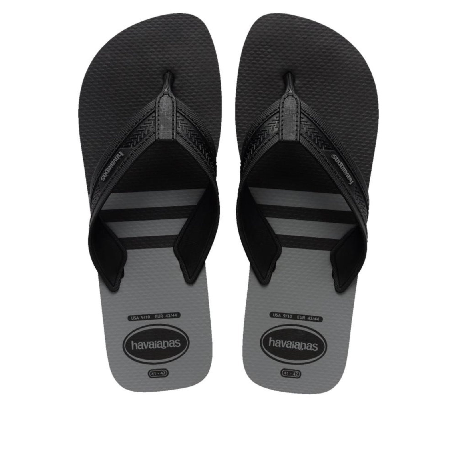 Chinelo Masculino Havaianas City Preto/Cinza Incolor