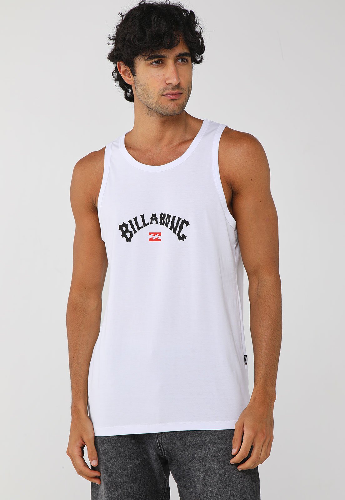 Regata Masculina Billabong Aech Fill Branca