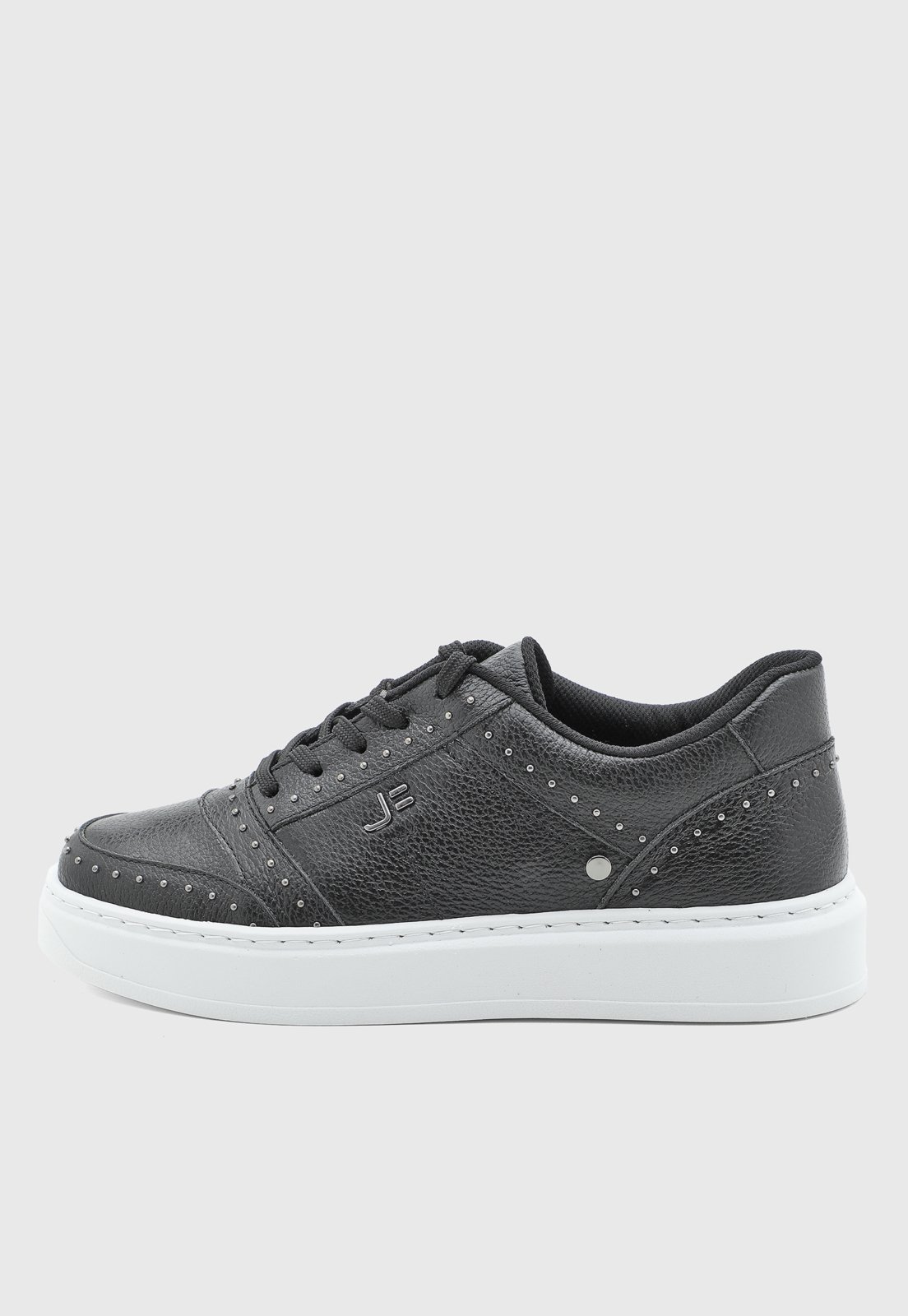 Tênis Feminino Jorge Bischoff Couro Preto
