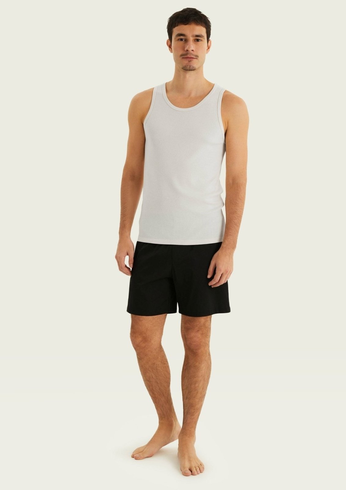 Pijama Curto Masculino Em Ribana Hering