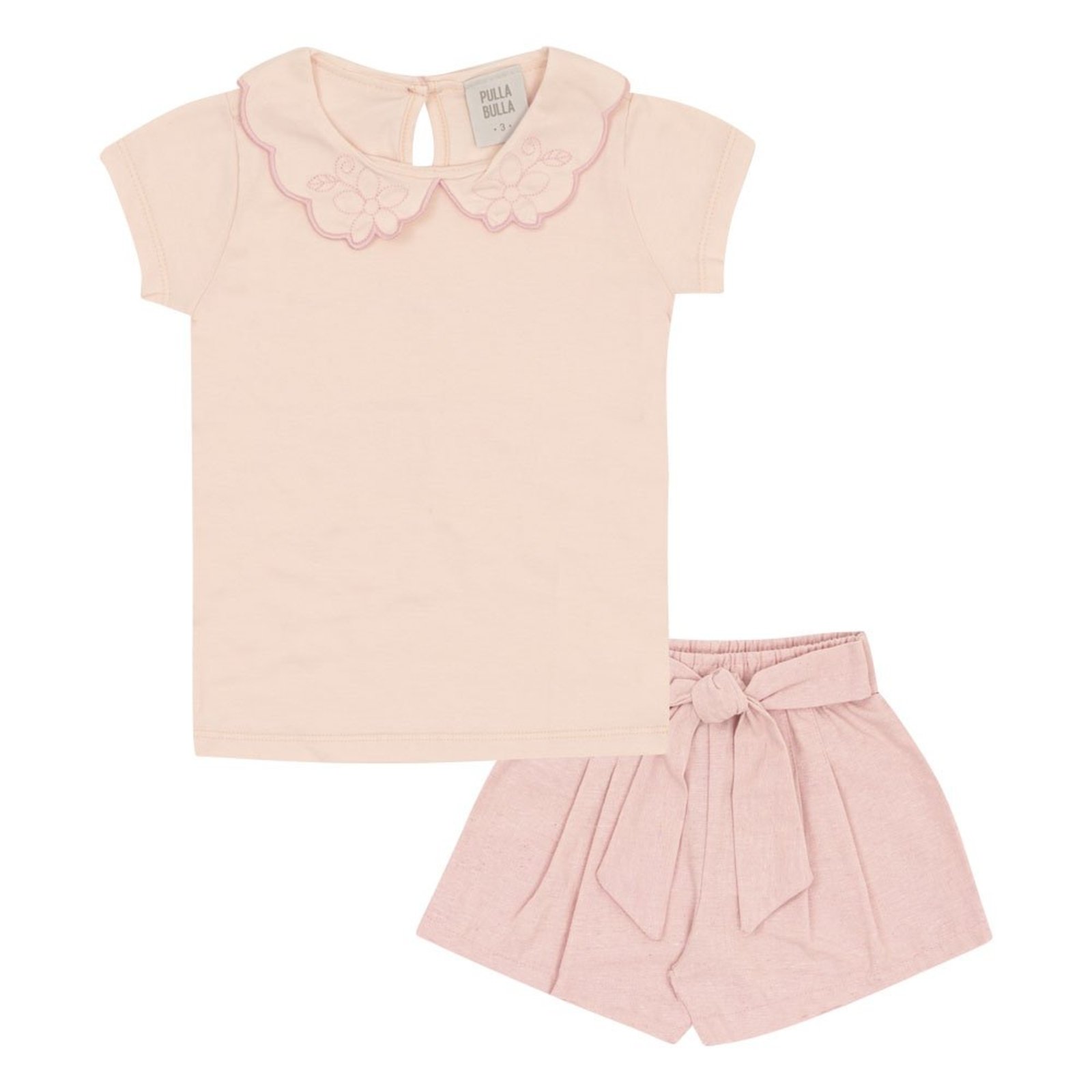 Infantil - Conjunto Rosa Primeiros Passos Menina - 53323-1298