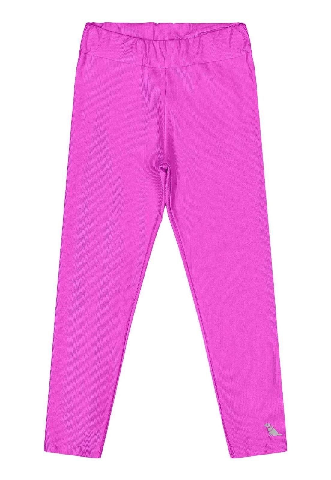 Infantil – Legging Move para Menina Quimby Rosa