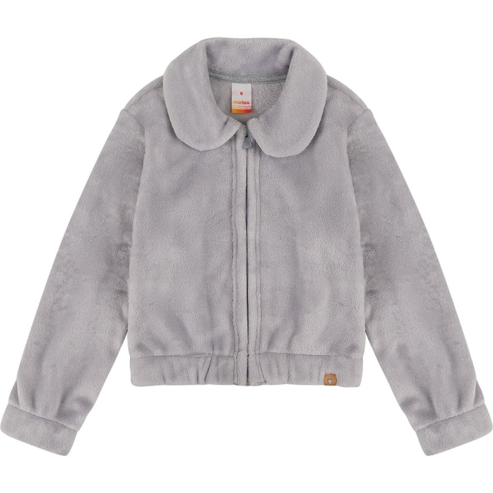 Infantil - Jaqueta Cropped Peluciada Menina Marisol