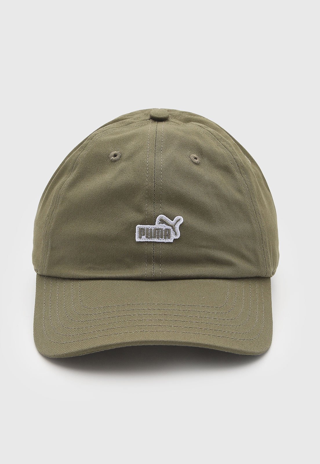 Boné Puma ESS No 1 Logo Patch Verde Oliva