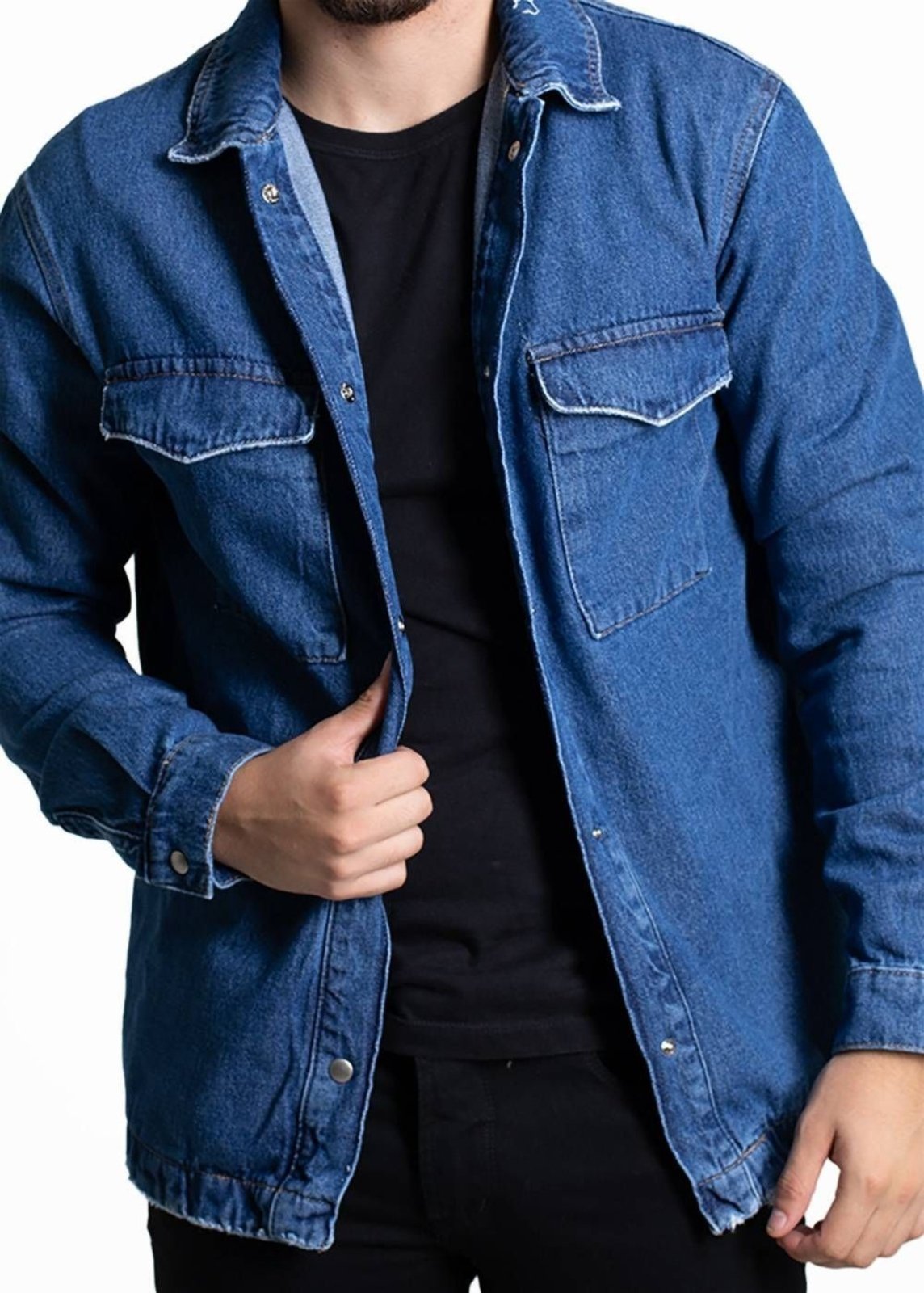 Jaqueta Jeans Sawary - 273270 - Azul - Sawary