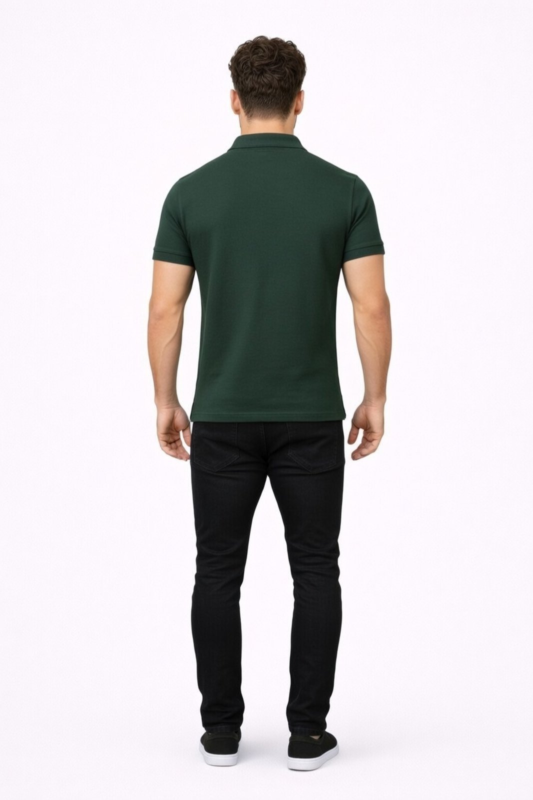 Vista 3 Camiseta Polo D Bell Outlet Fashion Escuro azul D BELL OUTLET FASHION azul