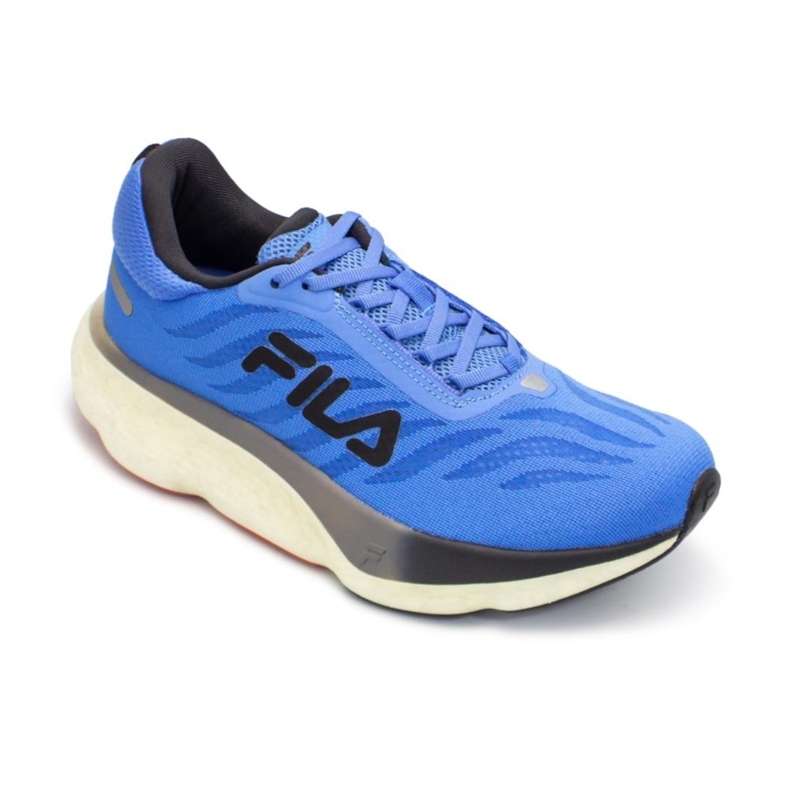 Vista 3 Tênis Fila Masculino Float Maxxi 2 Corrida preto Fila preto