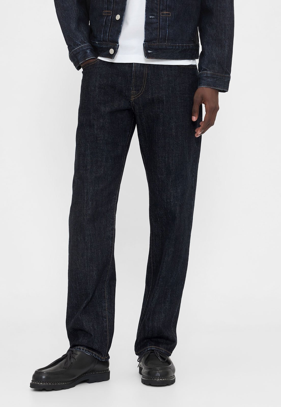 Calça Jeans Masculina GAP Reta Lavagem Escura Azul