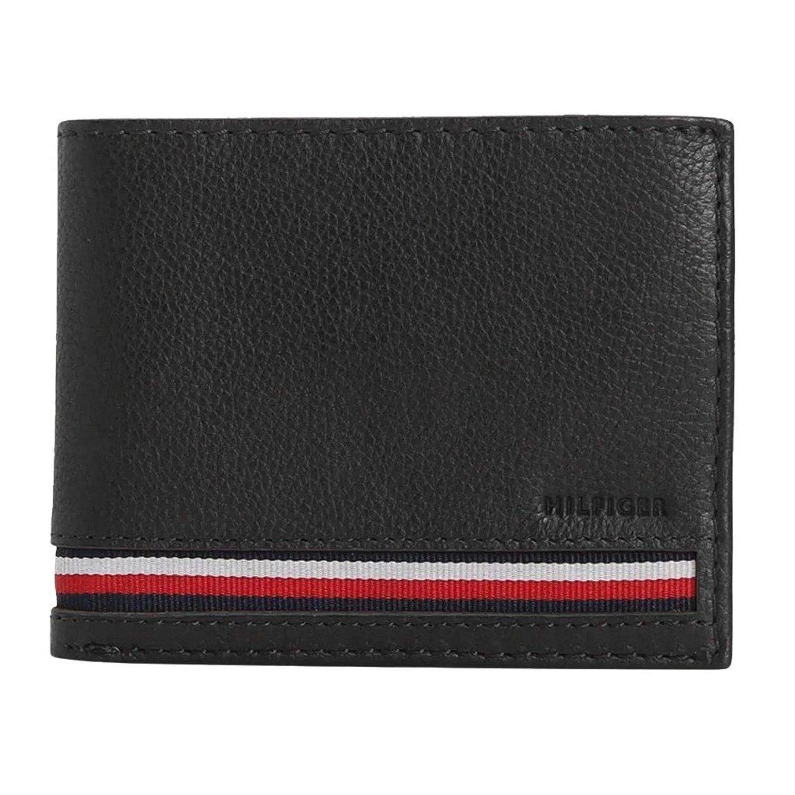 Vista 2 Carteira Tommy Hilfiger Milled Passcase preto Tommy Hilfiger preto