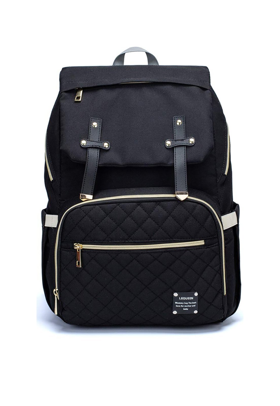 Mochila Bolsa Maternidade Lequeen Espaçosa Reforçada Trocador