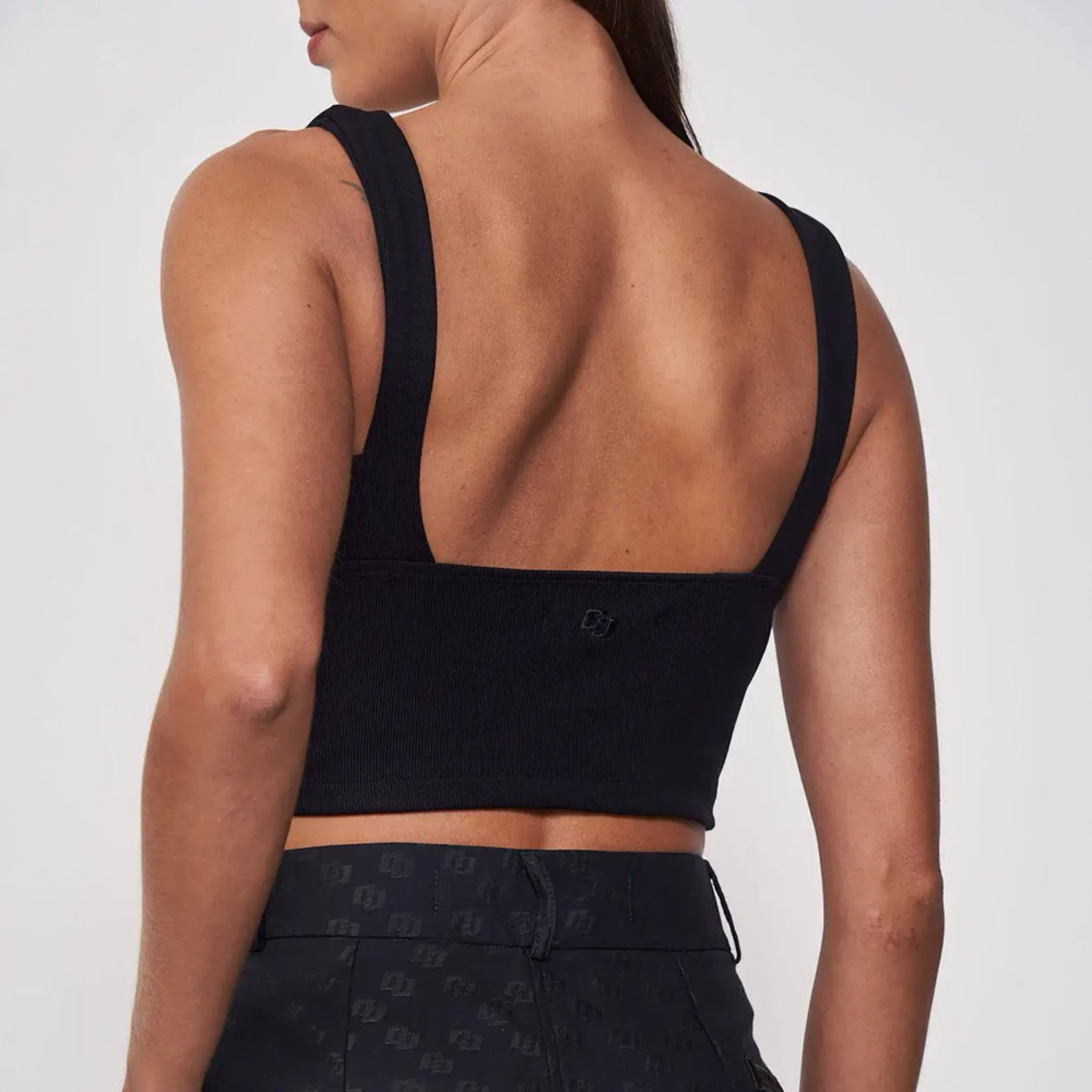 Vista 3 Top Colcci Alça In25 Feminino preto Colcci preto