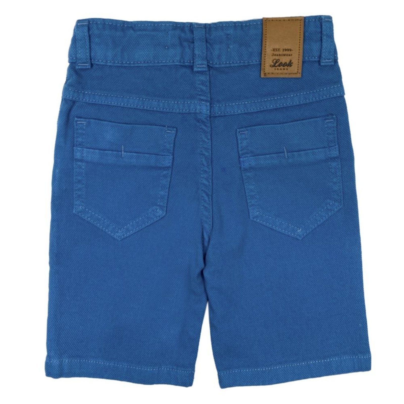 Vista 3 Infantil - Shorts Look Jeans Sarja azul Look Jeans azul