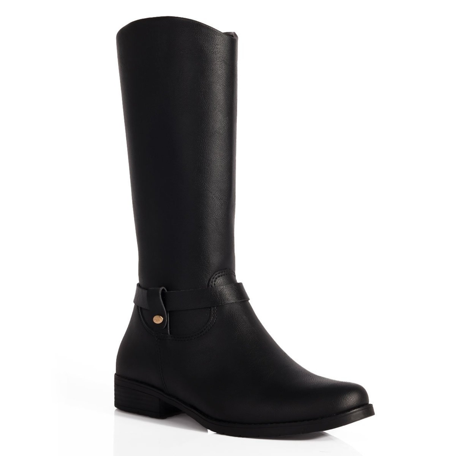 Infantil - Bota Menina Klin Atena Cano Alto Conforto Preto