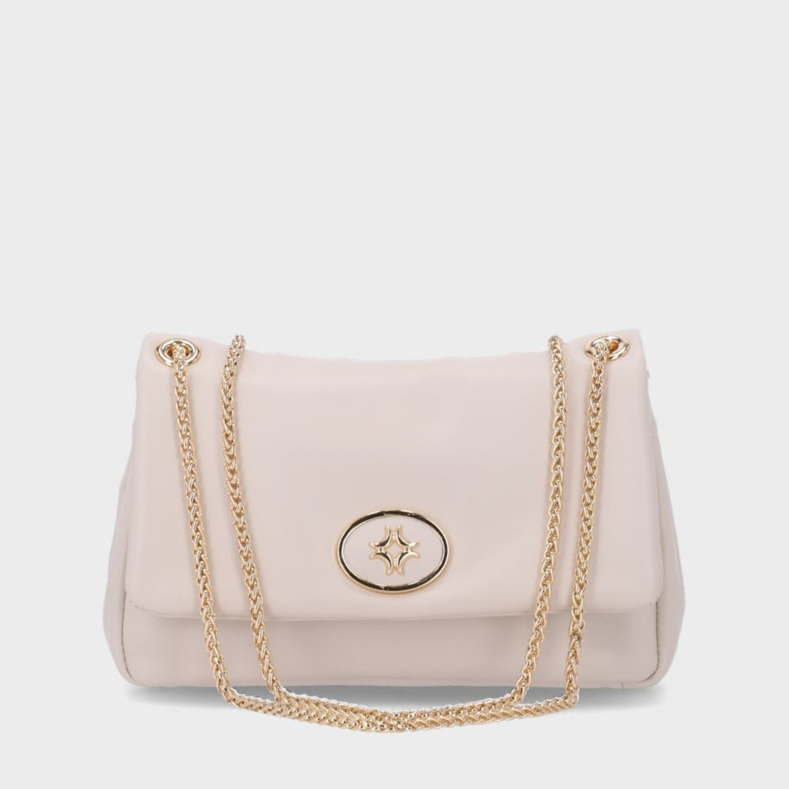 Bolsa Satchel Pequena Luz da Lua – 2000693 Luz Da Lua Bege